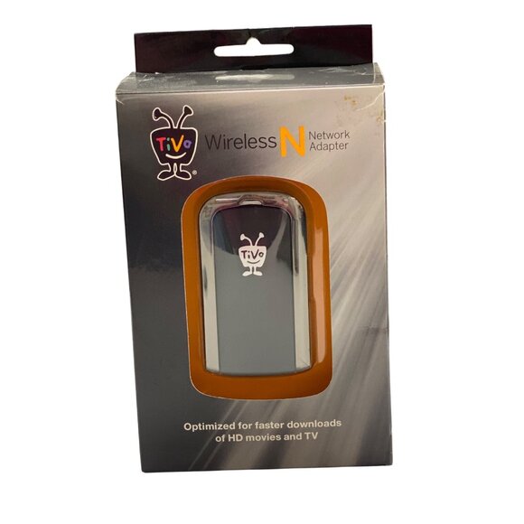 TiVo Wireless N Network Adapter For HD Streaming & DVR Connectivity Dual-Band 2. - Picture 1 of 6